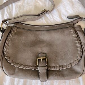 Bueno | Gray Faux Leather Purse